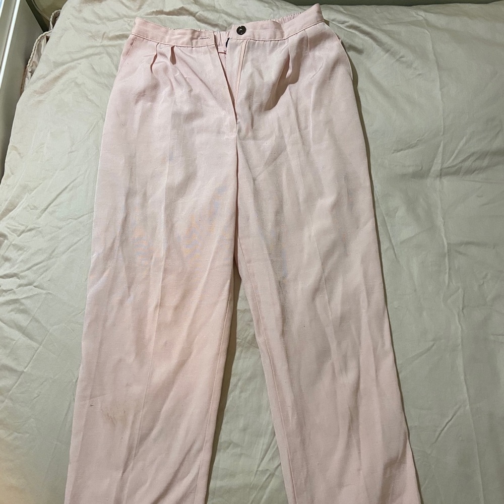 Vintage pastel pink pants